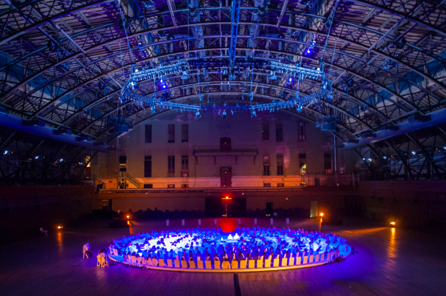 Karlheinz-Stockhausen-and-Rikrit-Tiravanija-Oktophonie-Installation-View-via-Park-Avenue-Armory-4